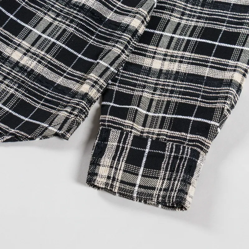 Anerkjendt Akkonrad Check Mix Shirt Caviar-8