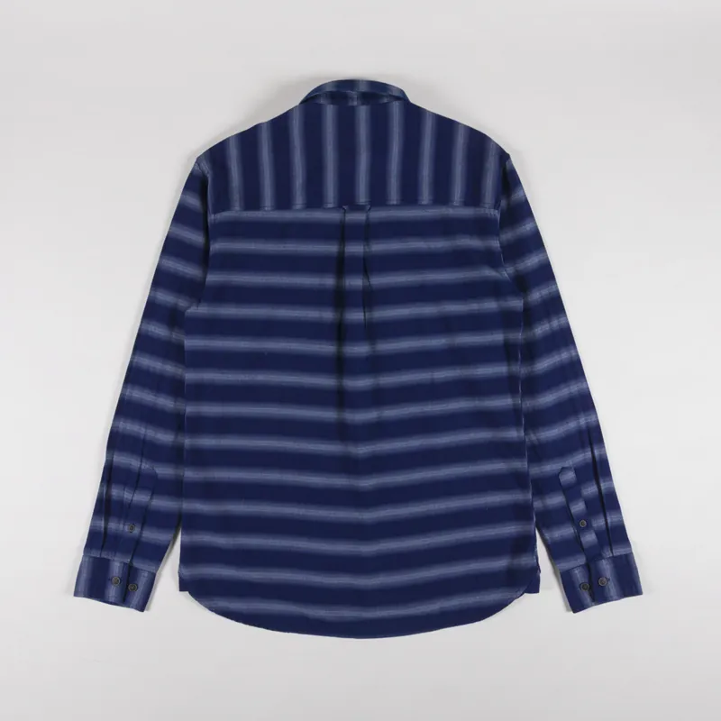 Anerkjendt Akleif Indigo Shirt Sky Captain-1