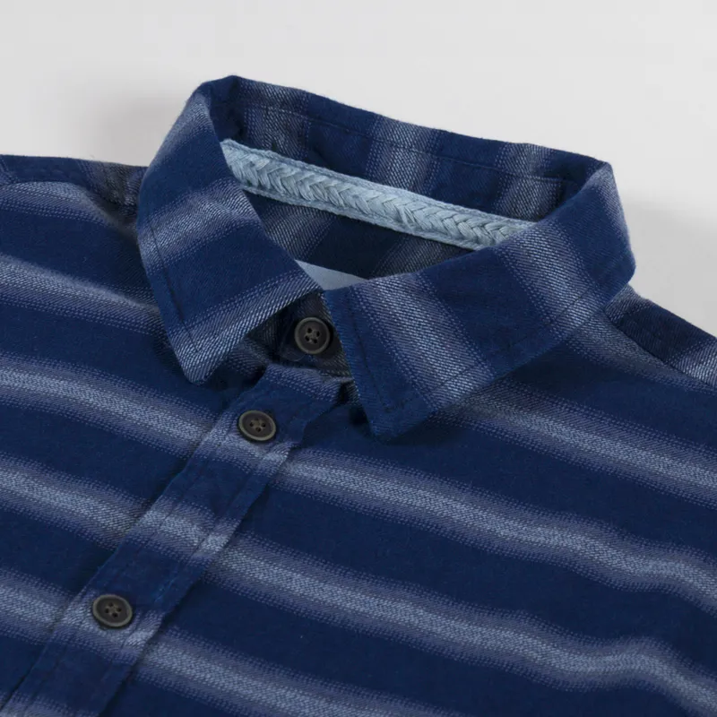 Anerkjendt Akleif Indigo Shirt Sky Captain-4