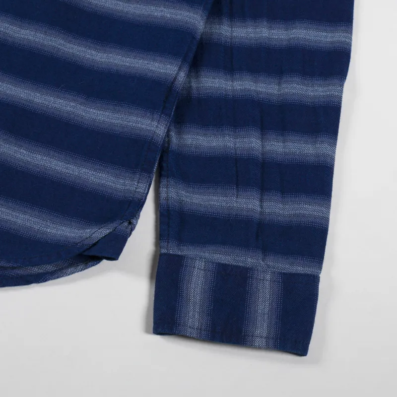 Anerkjendt Akleif Indigo Shirt Sky Captain-7