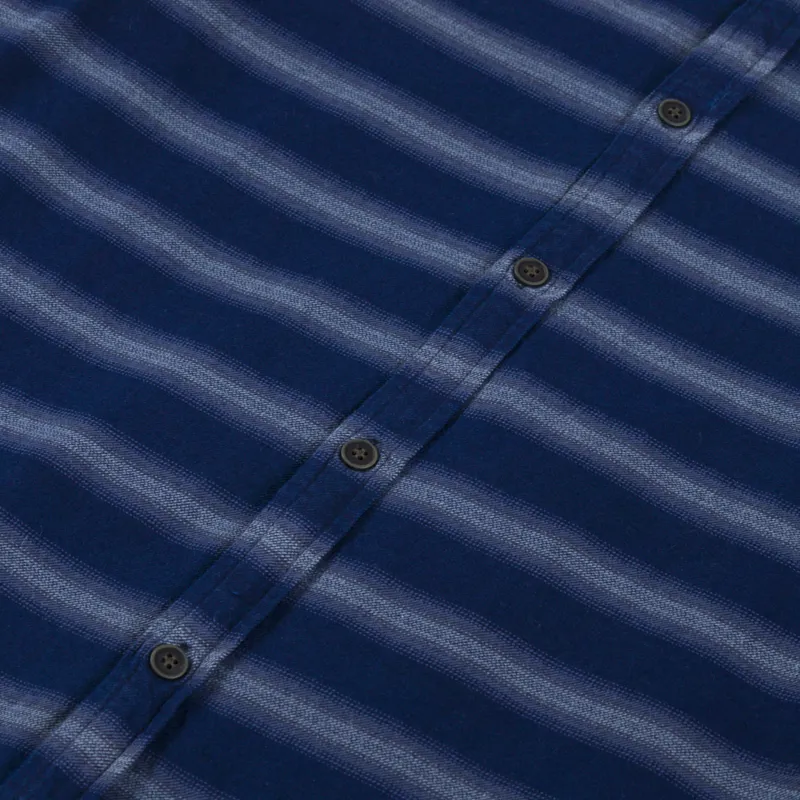 Anerkjendt Akleif Indigo Shirt Sky Captain-6