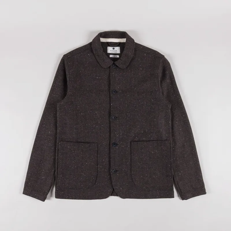 Anerkjendt Akoscar Woolen Overshirt Mulch
