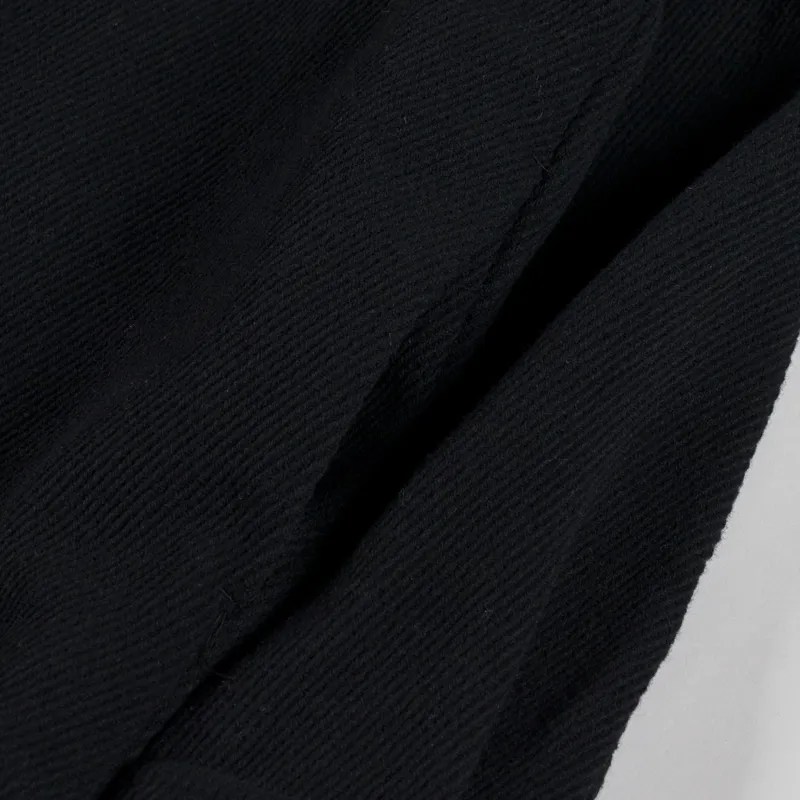 Anerkjendt Akhanky Heavy Twill Overshirt Caviar-5