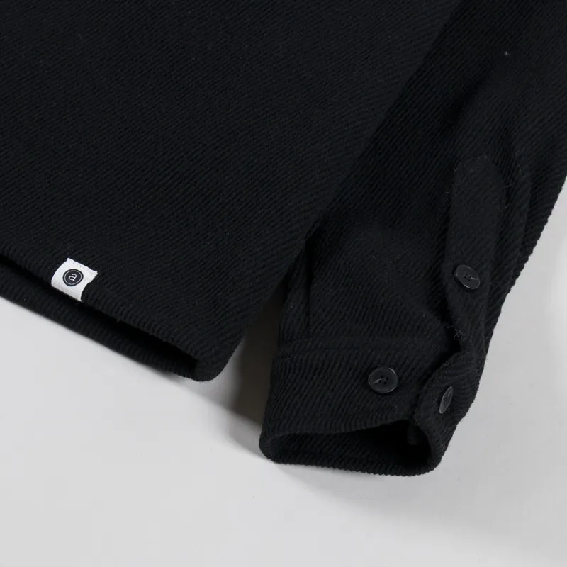 Anerkjendt Akhanky Heavy Twill Overshirt Caviar-8