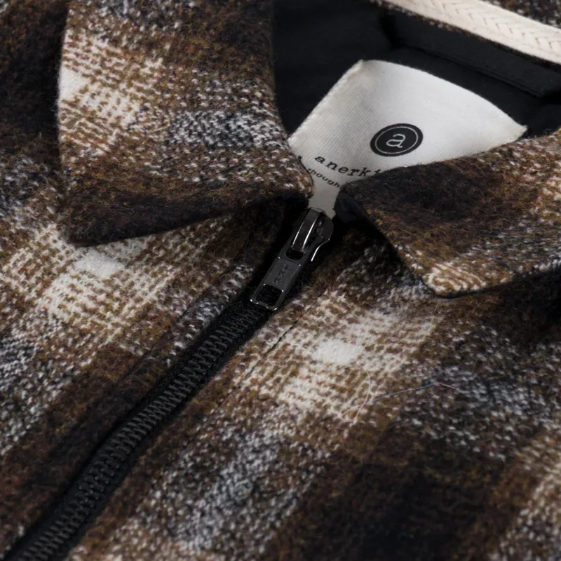 Anerkjendt Akhanky Wool Overshirt Carafe-5