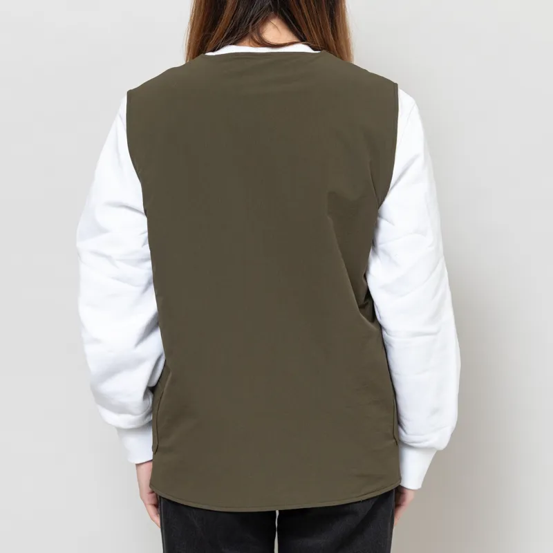 Anerkjendt Womens Akrasmus Quilt Gilet Forest Night-4