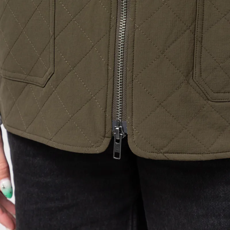 Anerkjendt Womens Akrasmus Quilt Gilet Forest Night-10