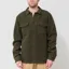 Anerkjendt Akoscar Boiled Wool Overshirt Forest Night