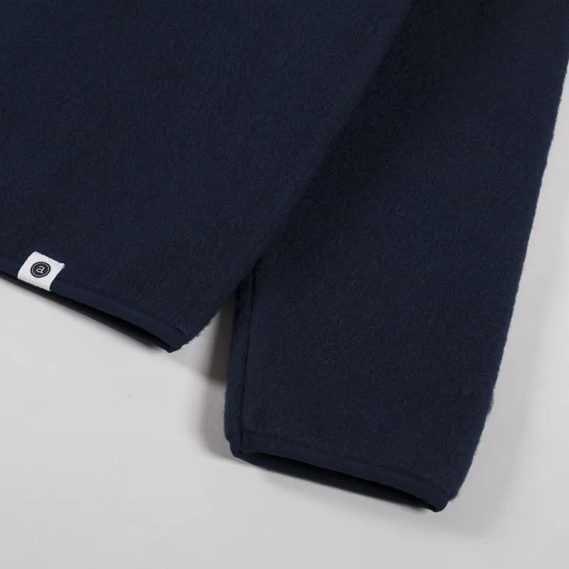 Anerkjendt Aksigurd Boiled Wool Overshirt Sky Captain-8