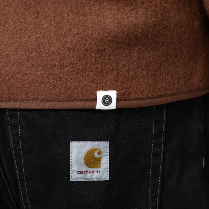 Anerkjendt Aksigurd Boiled Wool Overshirt Carafe-9