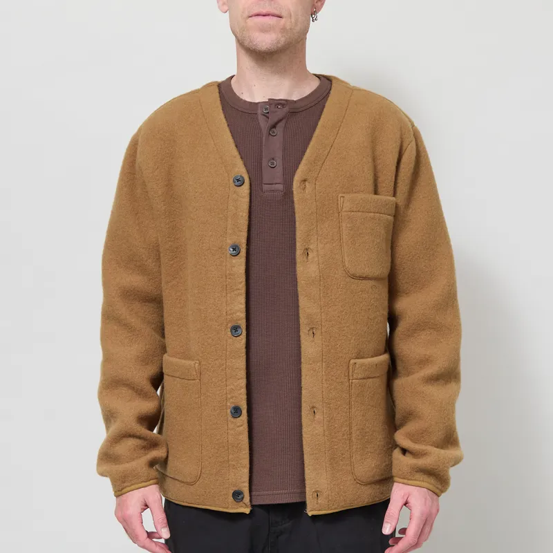Anerkjendt Aksigurd Boiled Wool Overshirt Ermine