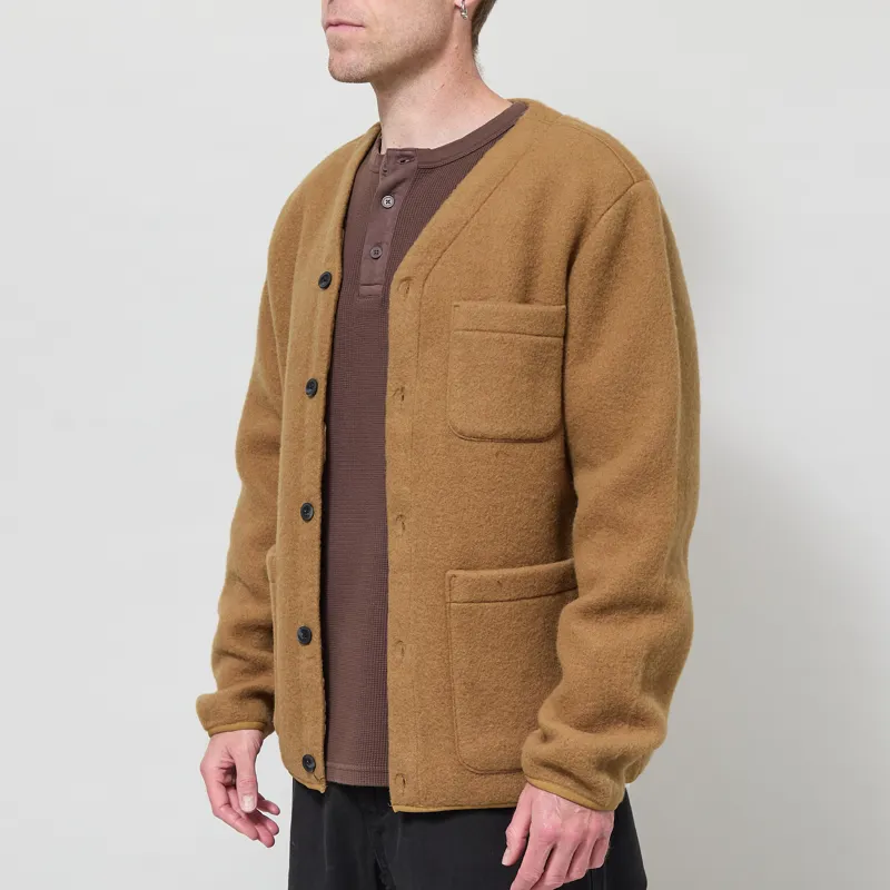 Anerkjendt Aksigurd Boiled Wool Overshirt Ermine-1