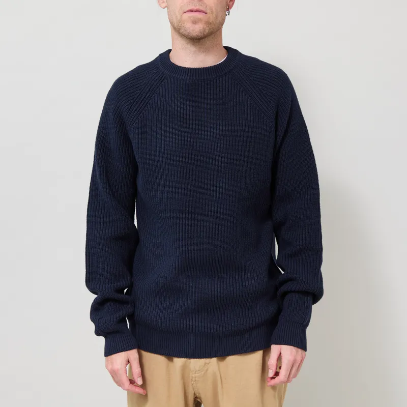 Anerkjendt Aksune Patent Knit Sky Captain