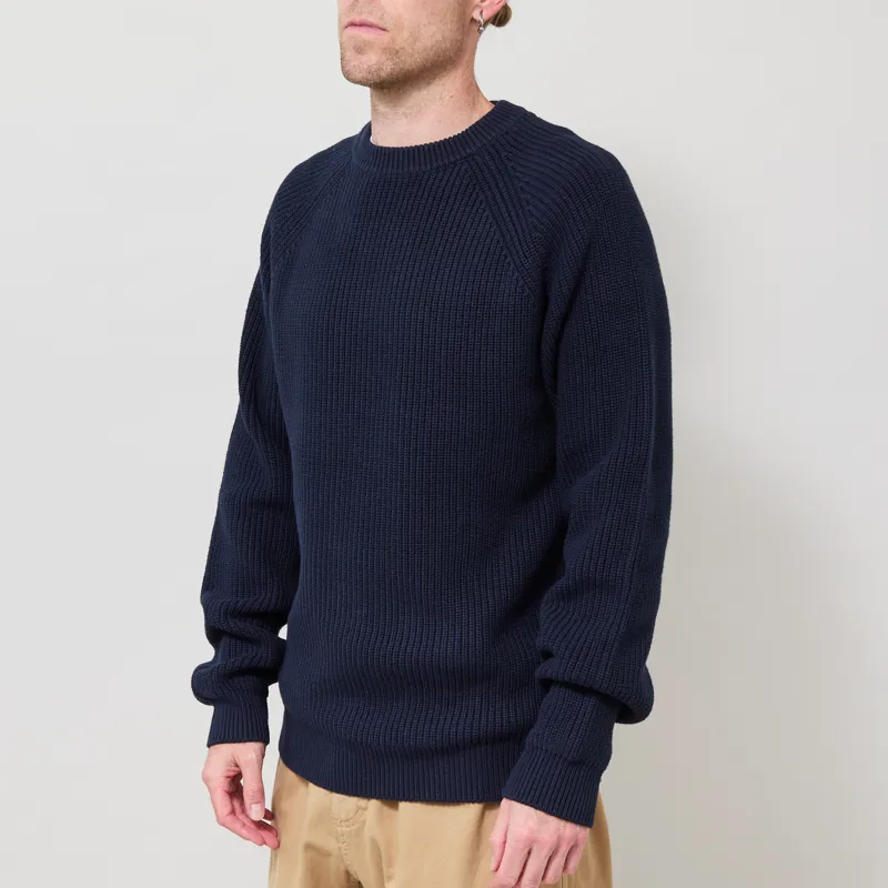 Anerkjendt Aksune Patent Knit Sky Captain-1
