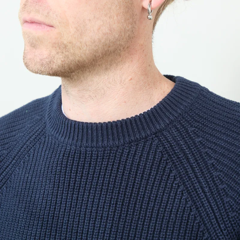 Anerkjendt Aksune Patent Knit Sky Captain-3