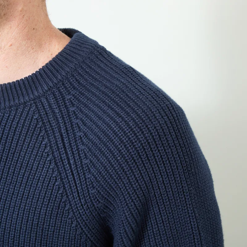 Anerkjendt Aksune Patent Knit Sky Captain-4