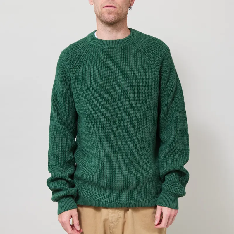 Anerkjendt Aksune Patent Knit Hunter Green