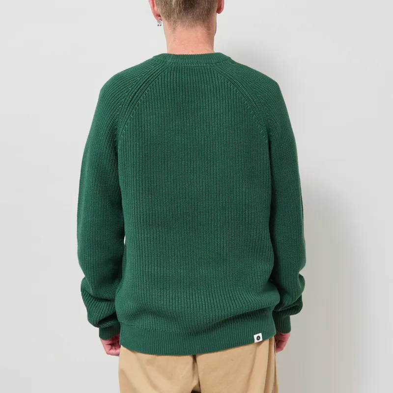Anerkjendt Aksune Patent Knit Hunter Green-2