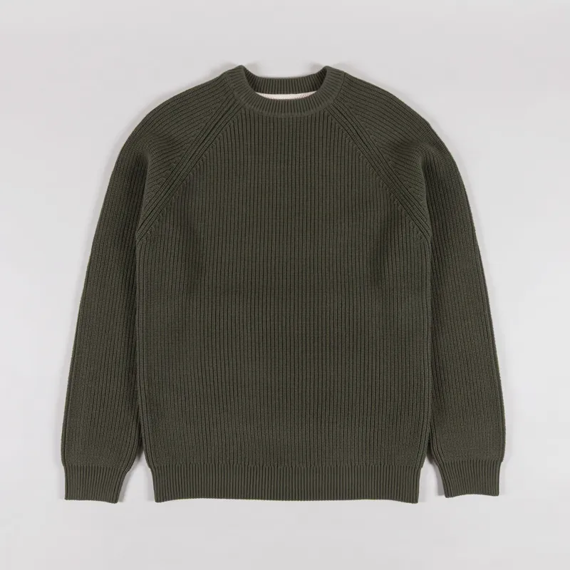 Anerkjendt Aksune Patent Knit Forest Night