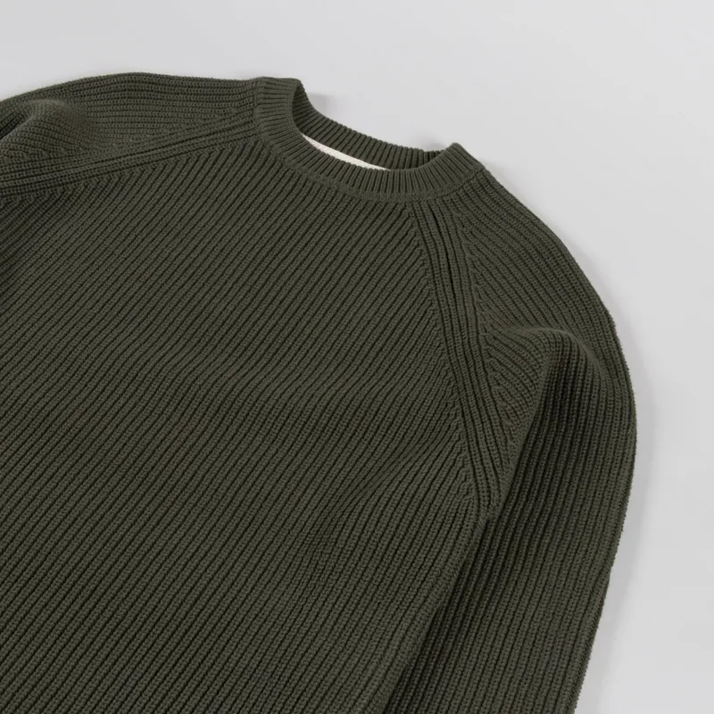 Anerkjendt Aksune Patent Knit Forest Night-2