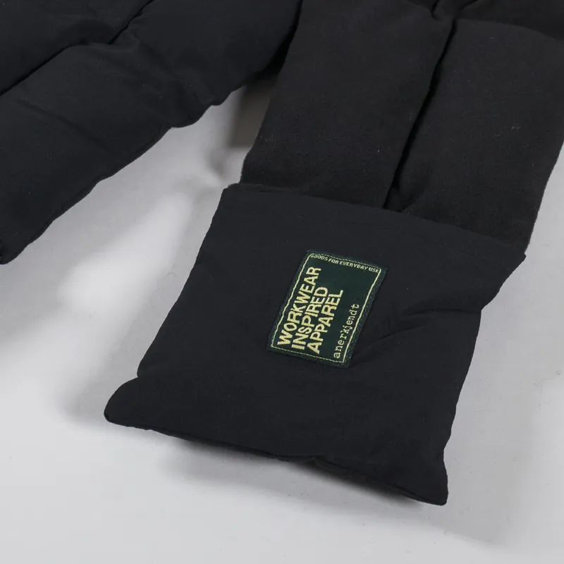 Anerkjendt Womens Akvictor Padded Scarf Caviar-4