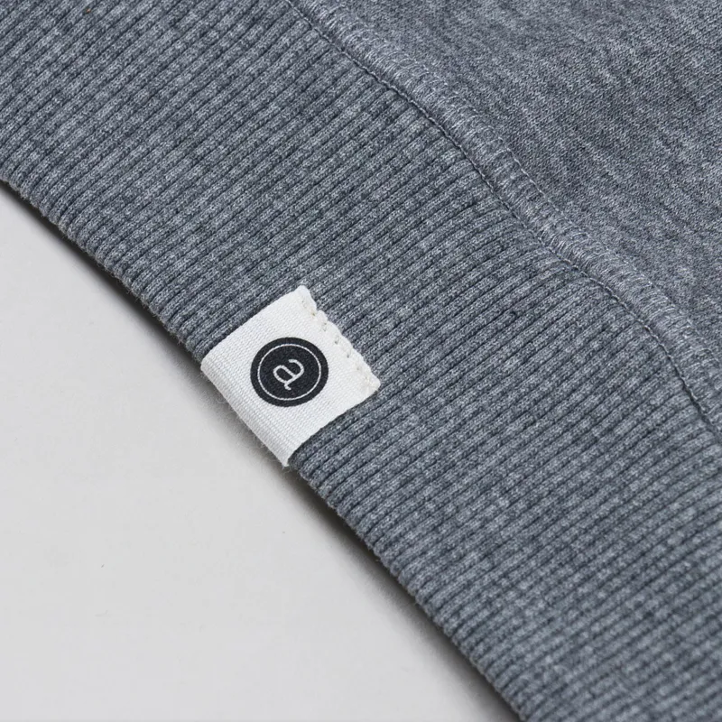 Anerkjendt Aktoni Basic Sweat Medium Grey Mel-5