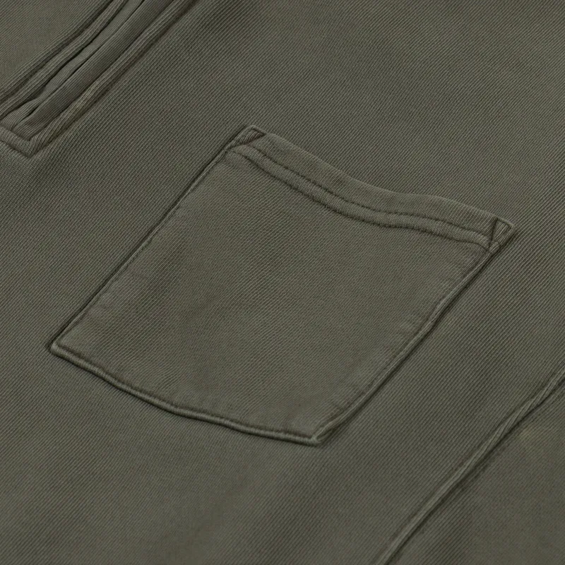 Anerkjendt Aktoni Basic Half Zip Forest Night-6