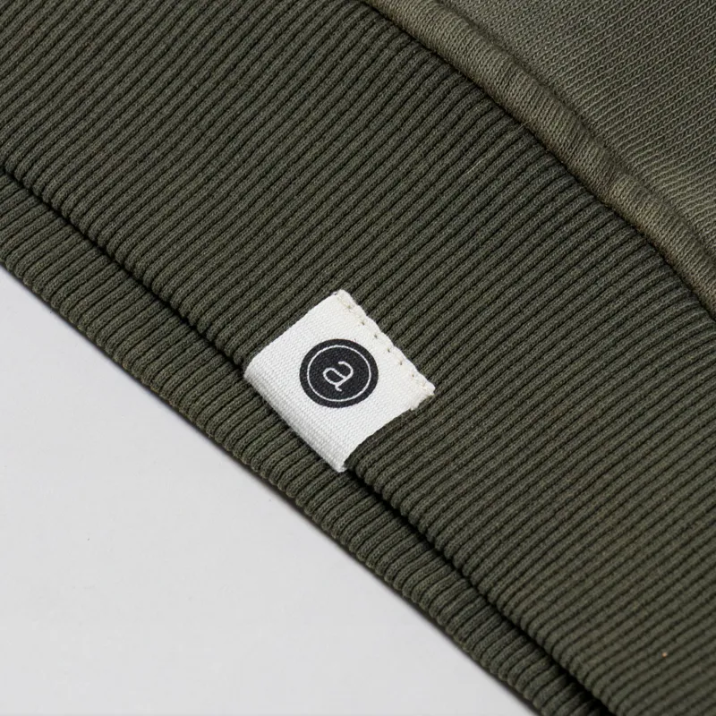 Anerkjendt Aktoni Basic Half Zip Forest Night-7