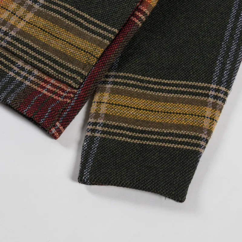 Anerkjendt Akoscar Heavy Twill Overshirt Forest Night-9