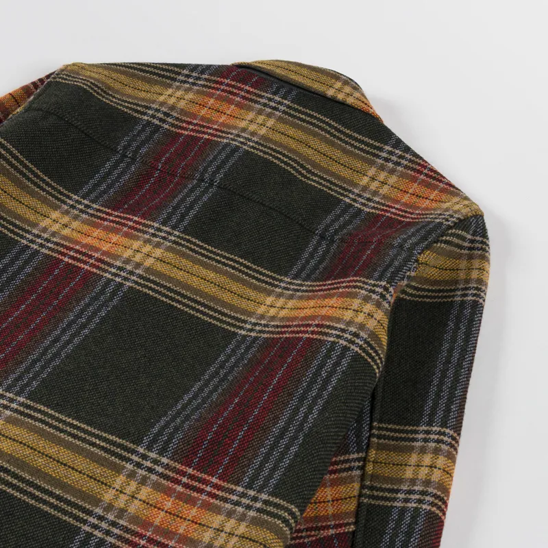 Anerkjendt Akoscar Heavy Twill Overshirt Forest Night-5