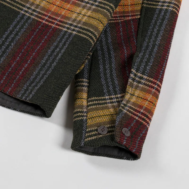 Anerkjendt Akoscar Heavy Twill Overshirt Forest Night-10