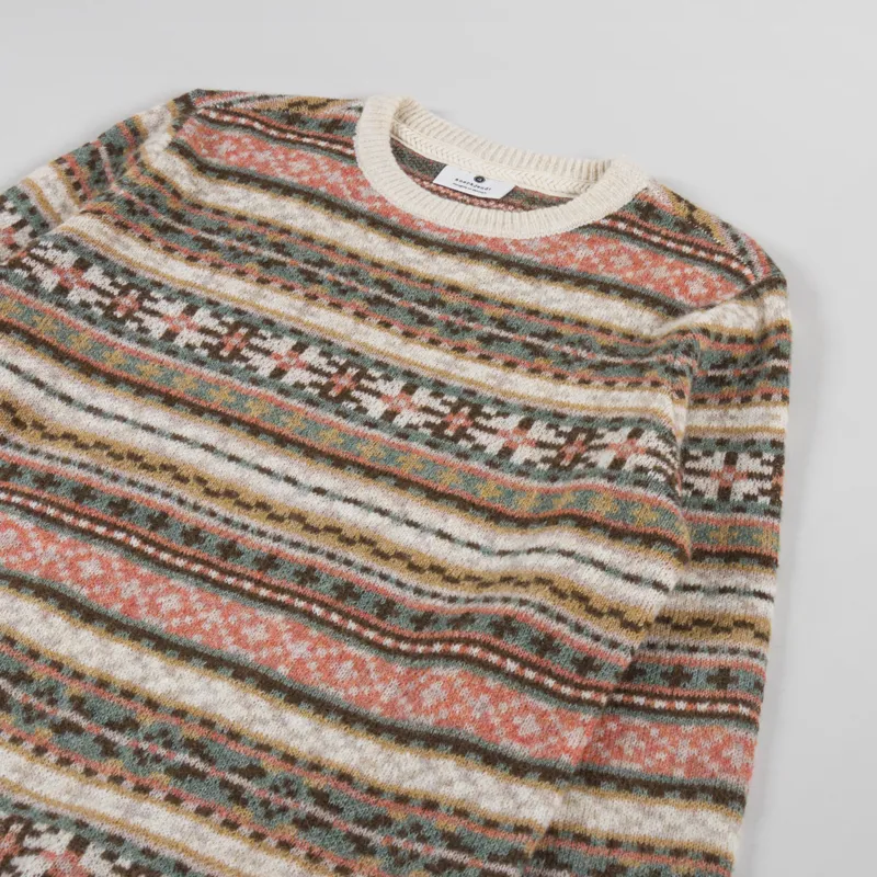 Anerkjendt Aksune Brushed Inka Knit Golden Brown-2