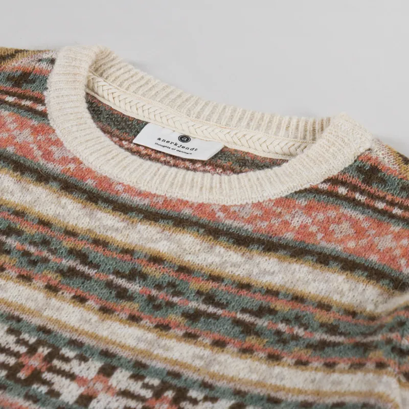 Anerkjendt Aksune Brushed Inka Knit Golden Brown-4