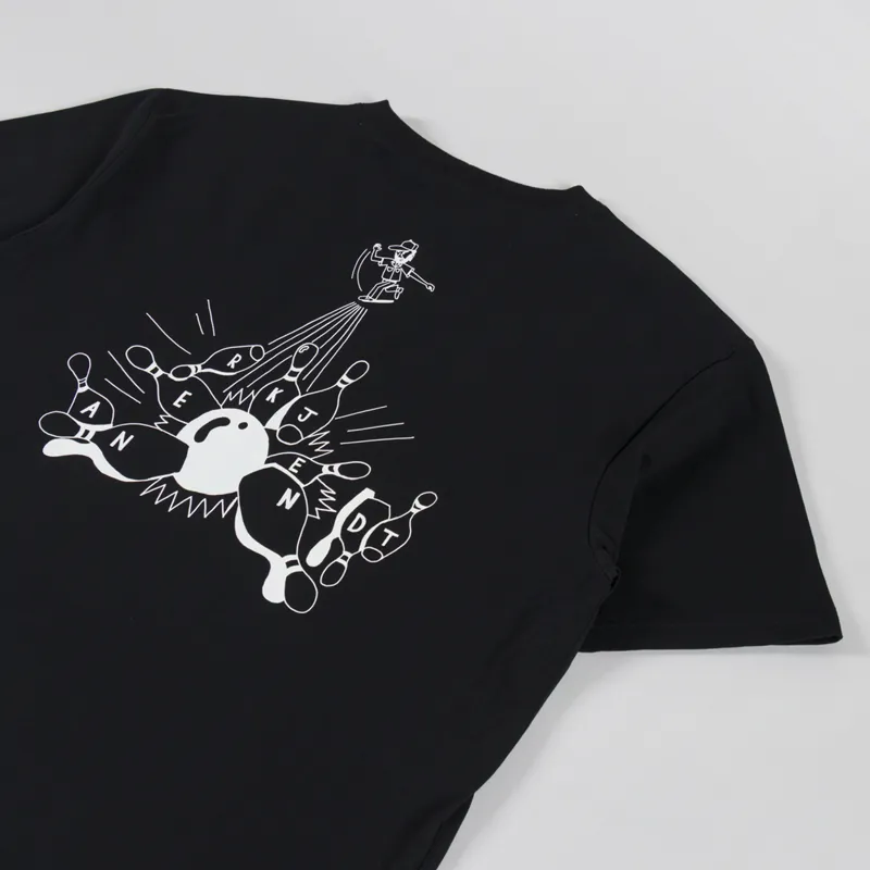 Anerkjendt Akvillads Bowling T Shirt Caviar-2