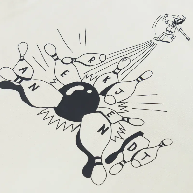 Anerkjendt Akvillads Bowling T Shirt Tofu-4