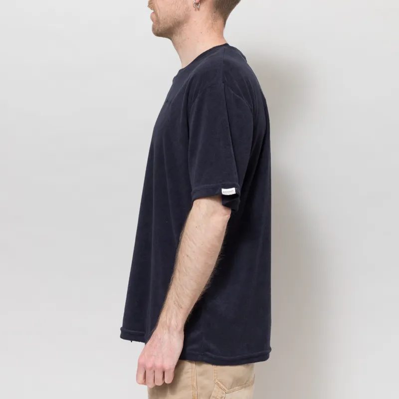 Anerkjendt Akvillads Frotte T Shirt Sky Captain-2