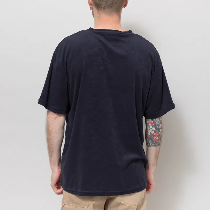 Anerkjendt Akvillads Frotte T Shirt Sky Captain-3