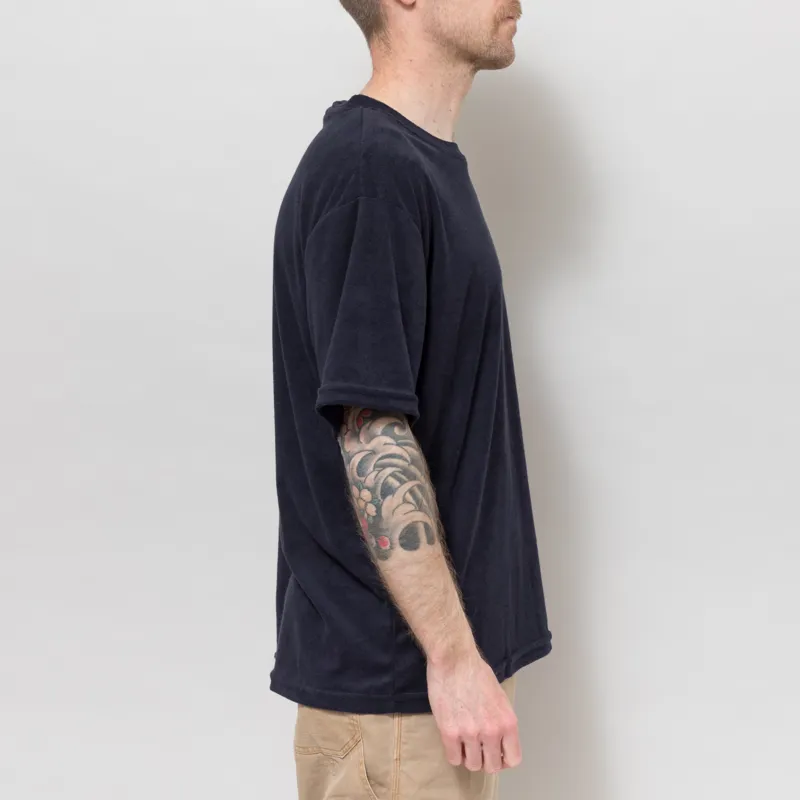 Anerkjendt Akvillads Frotte T Shirt Sky Captain-4