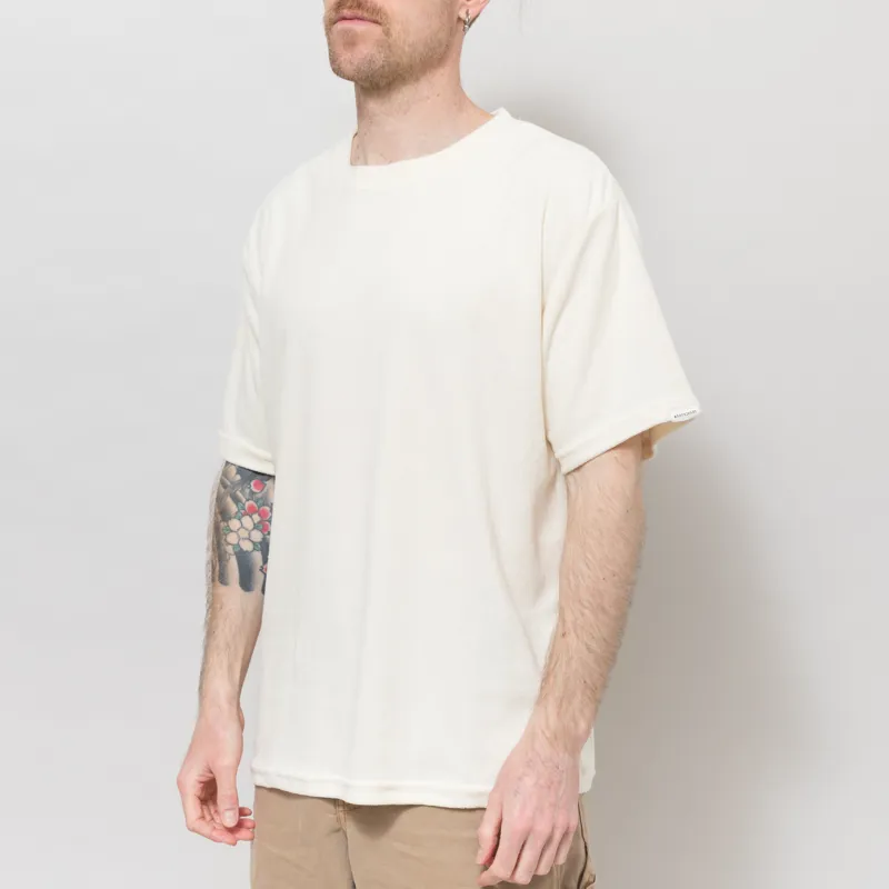 Anerkjendt Akvillads Frotte T Shirt Tofu-1