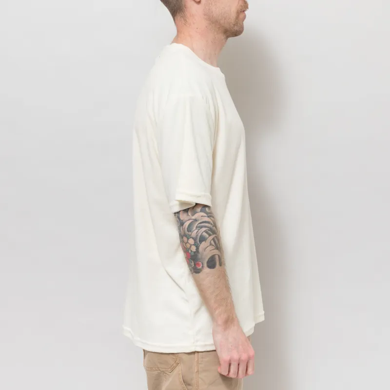 Anerkjendt Akvillads Frotte T Shirt Tofu-4