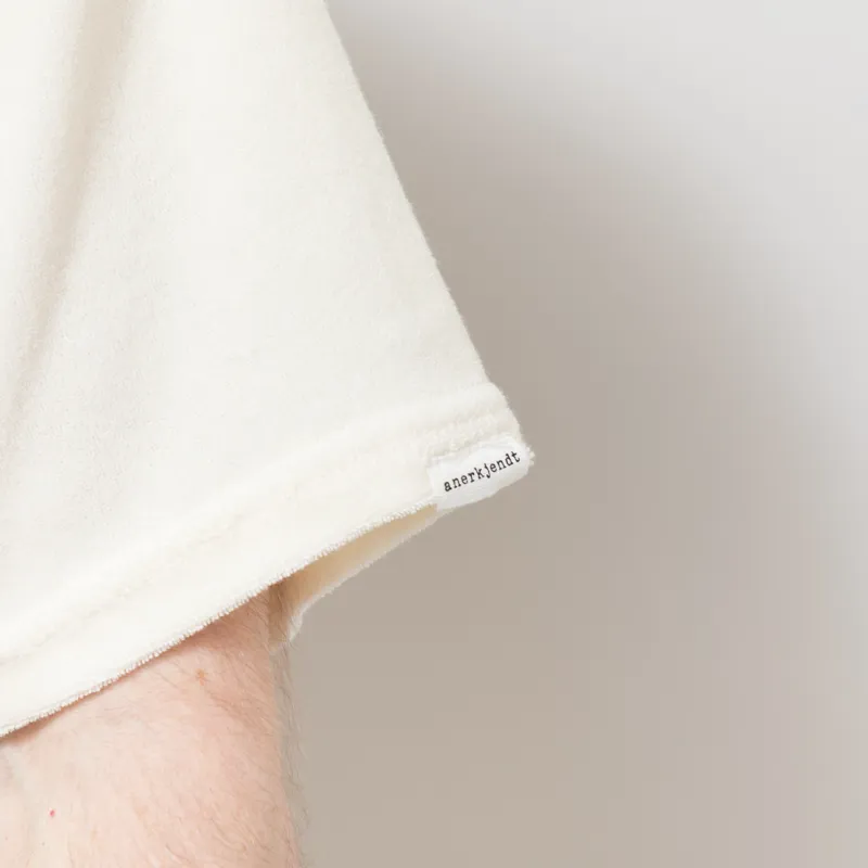 Anerkjendt Akvillads Frotte T Shirt Tofu-7