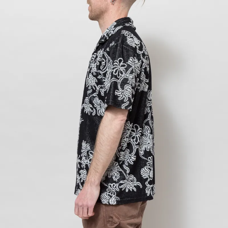 Anerkjendt Akleander Frotte Jac Shirt Caviar-2