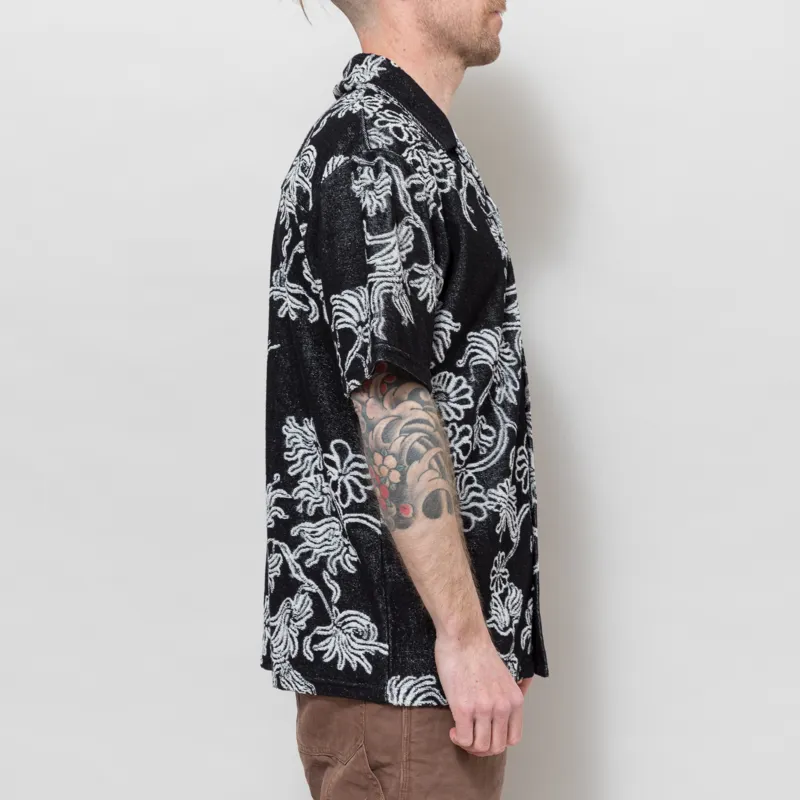 Anerkjendt Akleander Frotte Jac Shirt Caviar-4