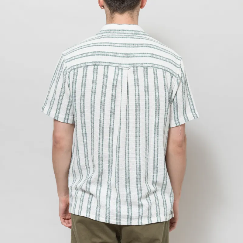 Anerkjendt Akleander Struc Stripe2 Shirt Tofu-2