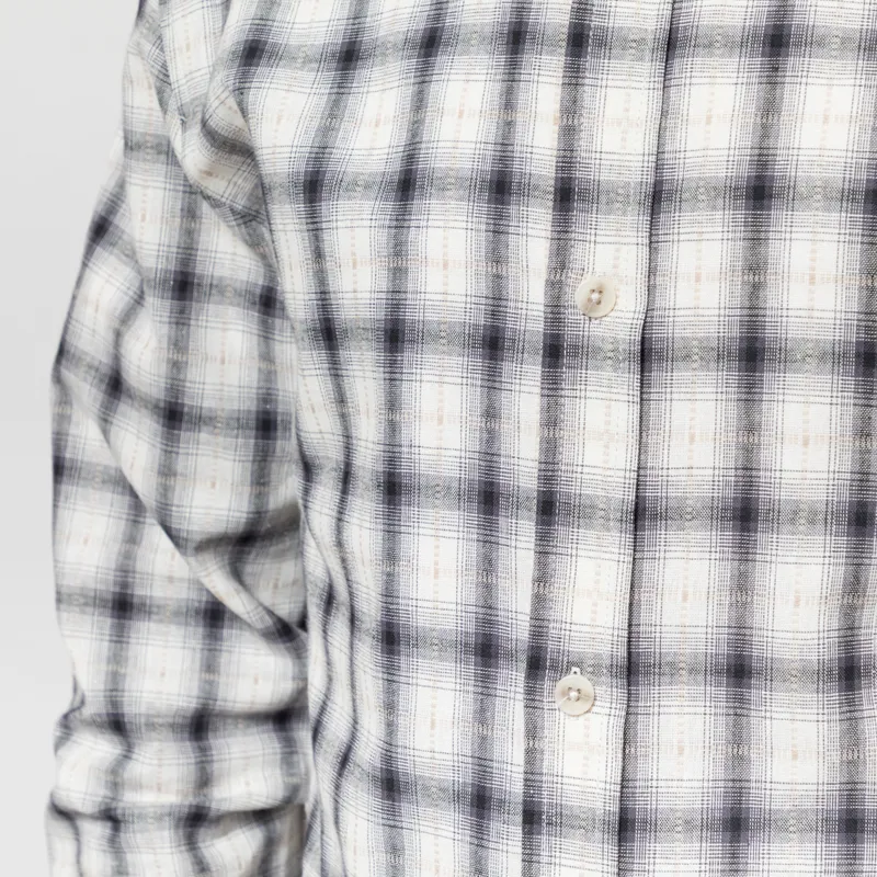 Anerkjendt Aklasse Check Long Sleeve Shirt Sky Captain-4