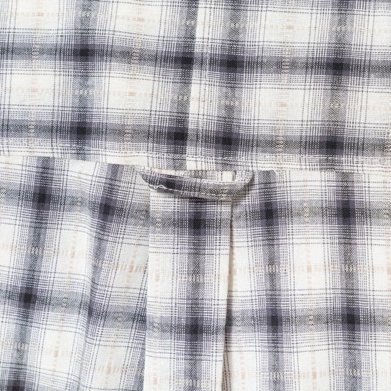 Anerkjendt Aklasse Check Long Sleeve Shirt Sky Captain-5
