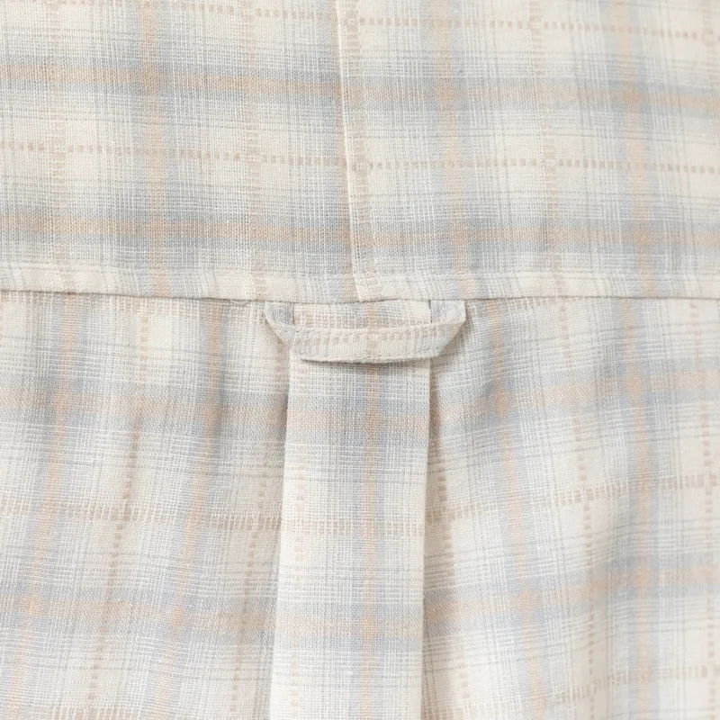Anerkjendt Aklasse Check Long Sleeve Shirt Light Blue-5