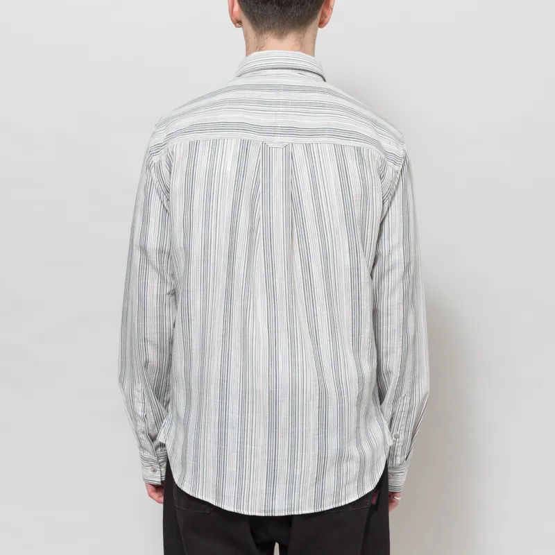 Anerkjendt Aklasse Stripe Long Sleeve Shirt Tofu-2