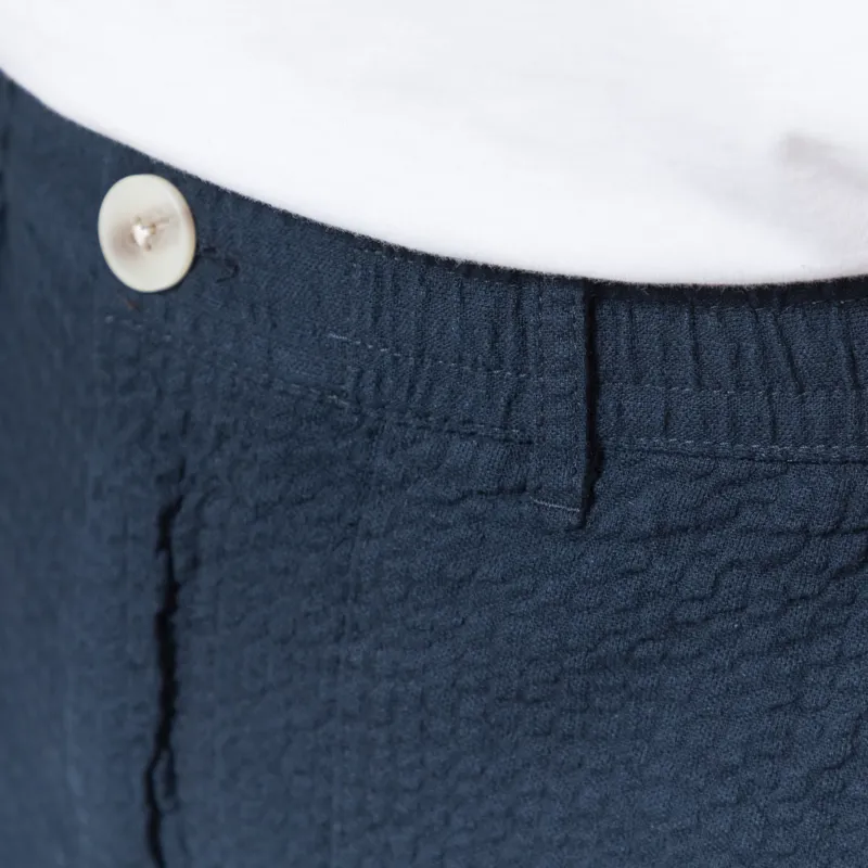 Anerkjendt Akjan Seersucker Shorts Sky Captain-6