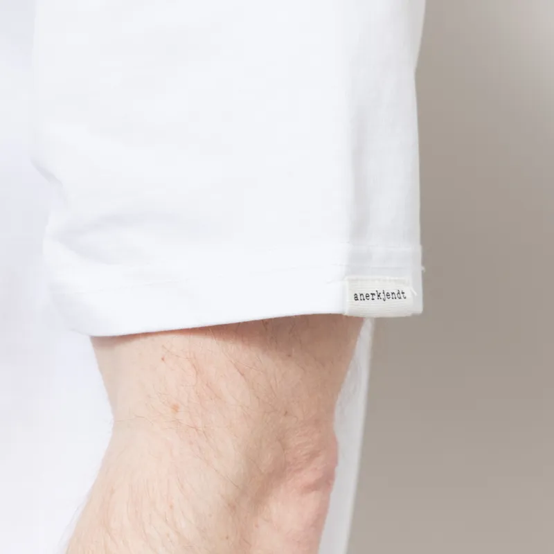 Anerkjendt Akvillads Everyday Use T Shirt Bright White-8